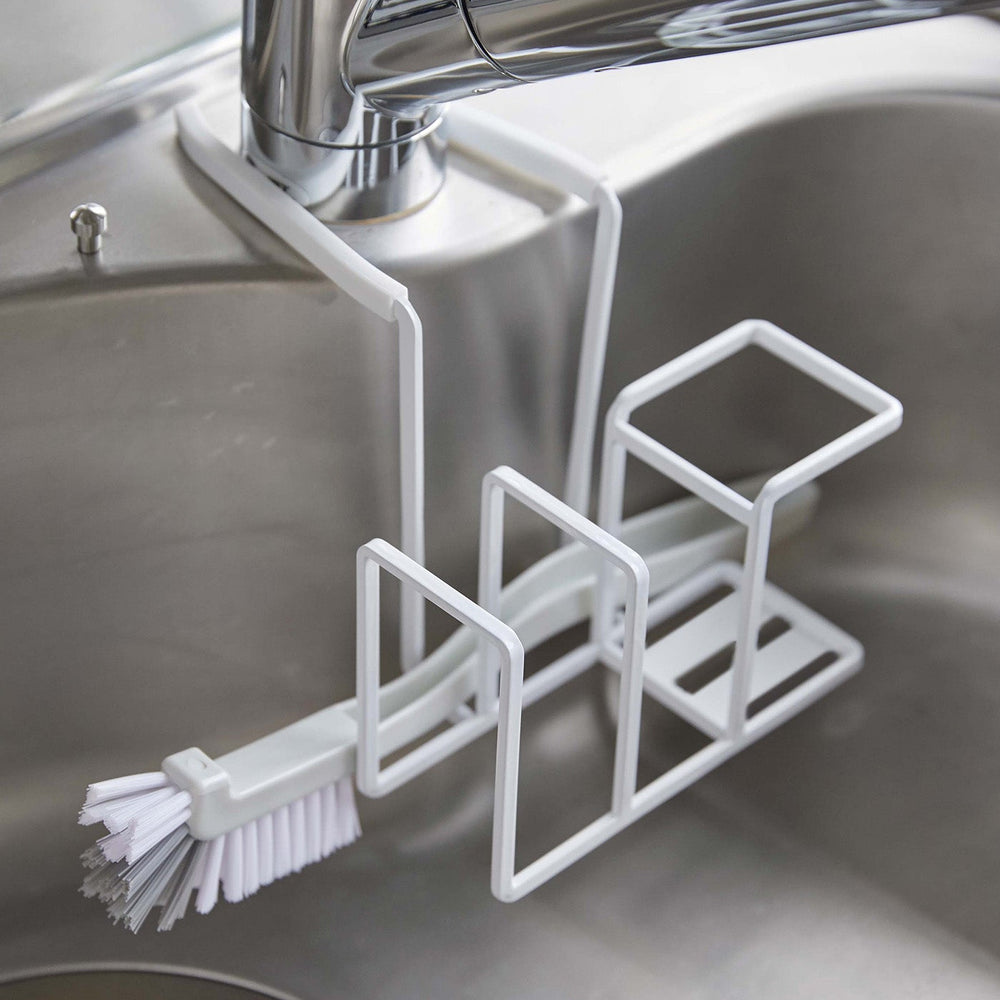 
                      
                        Faucet-Hanging Sponge & Brush Holder - Steel
                      
                    