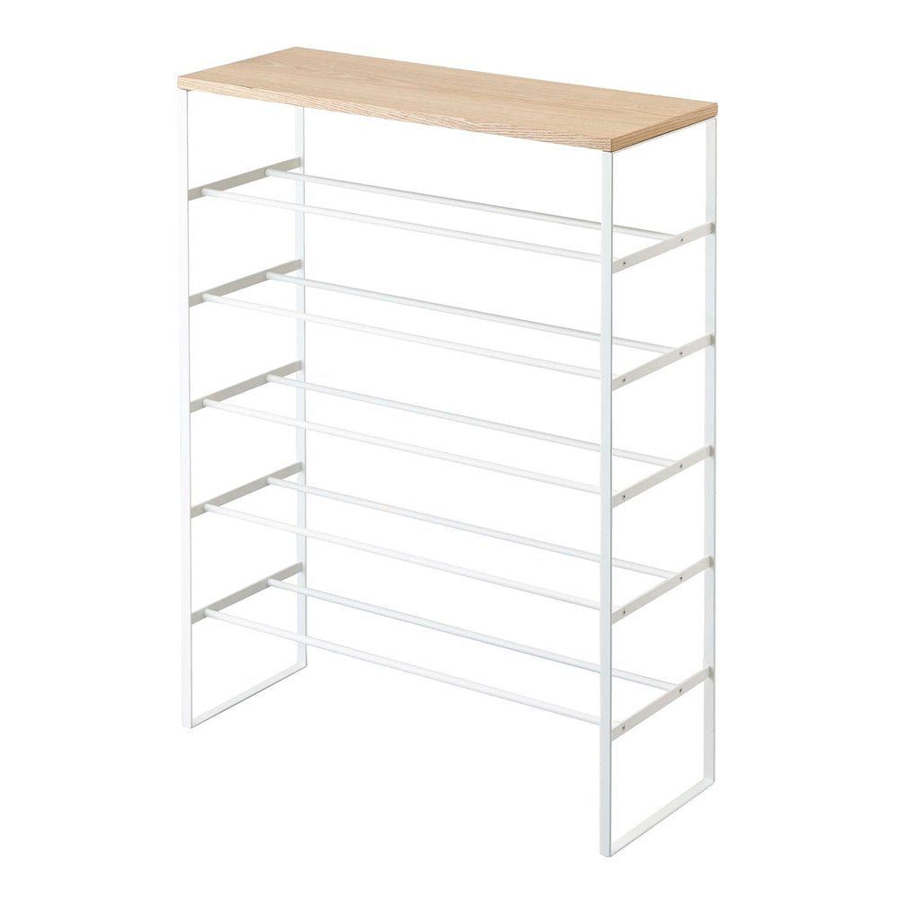 Six-Tier Shoe Rack, 34" H