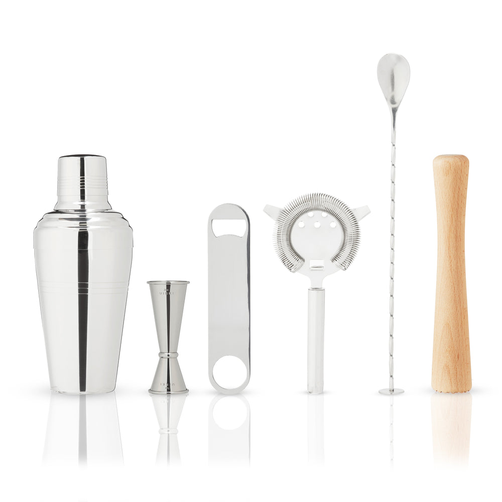 
                      
                        7-Piece Stainless Steel Travel Barware Set
                      
                    