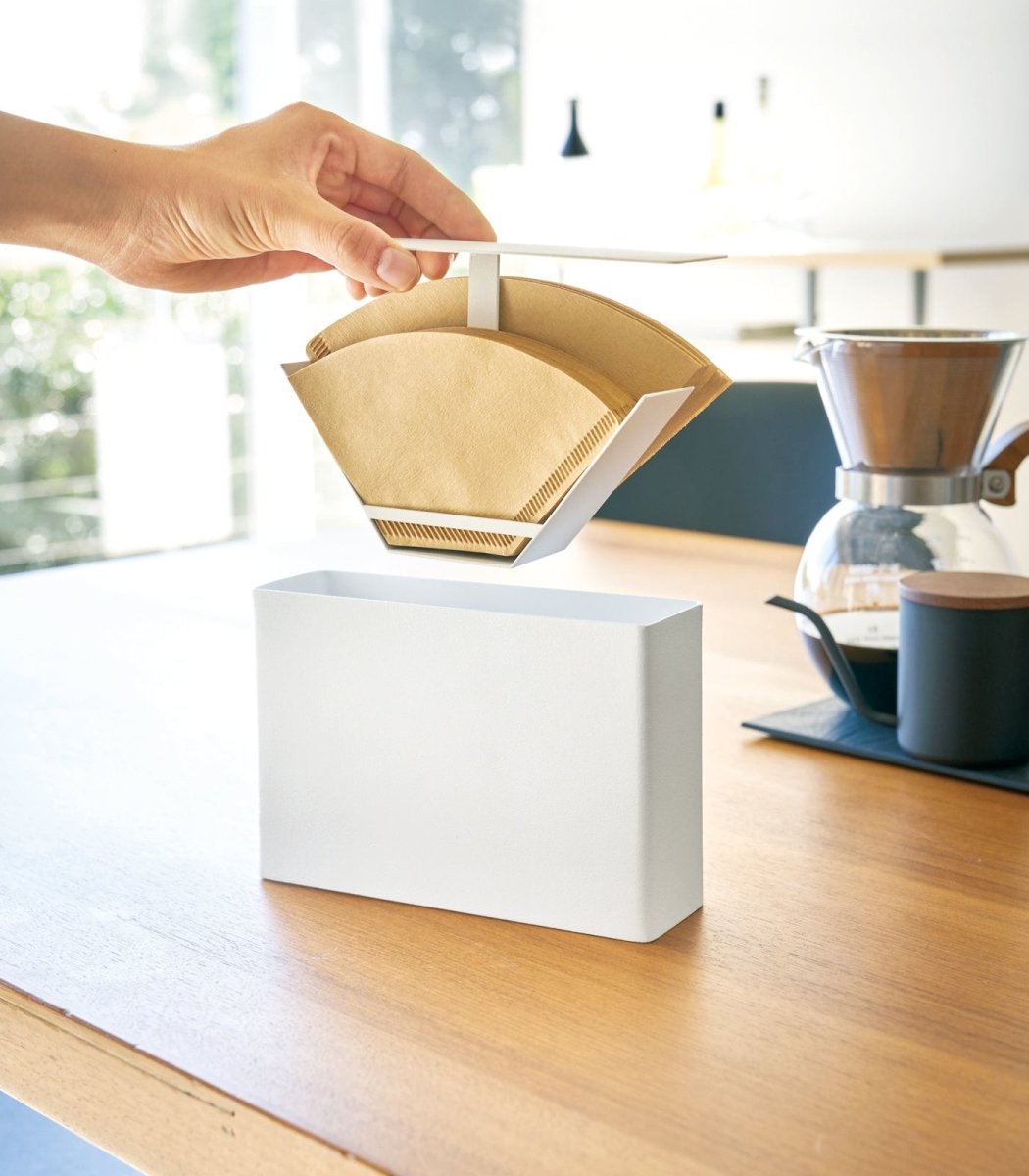 Yamazaki Home Coffee Filter Case (Size 1 & 2 Filters)