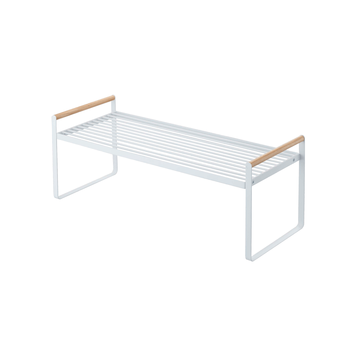Yamazaki Home Countertop Wire Shelf - Steel + Wood
