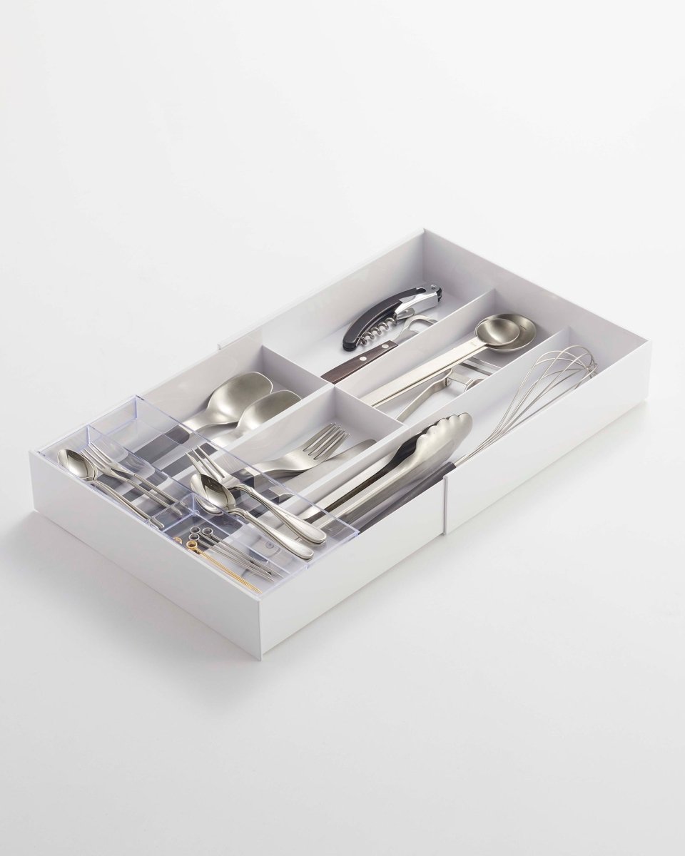 Yamazaki Home Expandable Cutlery Drawer Organizer