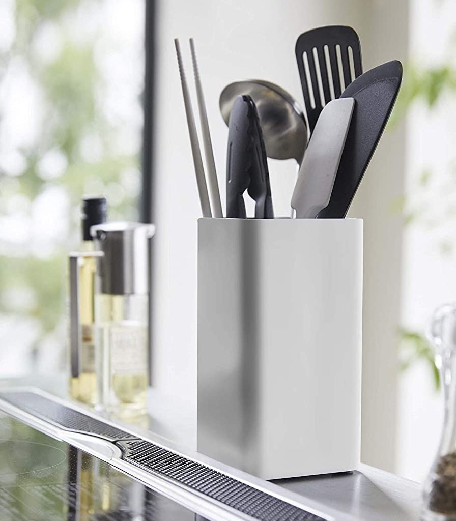 Yamazaki Home Kitchen Utensil Organizer - Steel