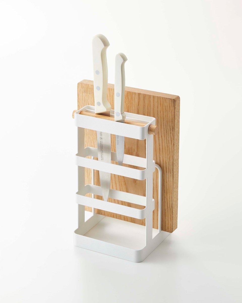 Yamazaki Home Knife & Cutting Board Stand
