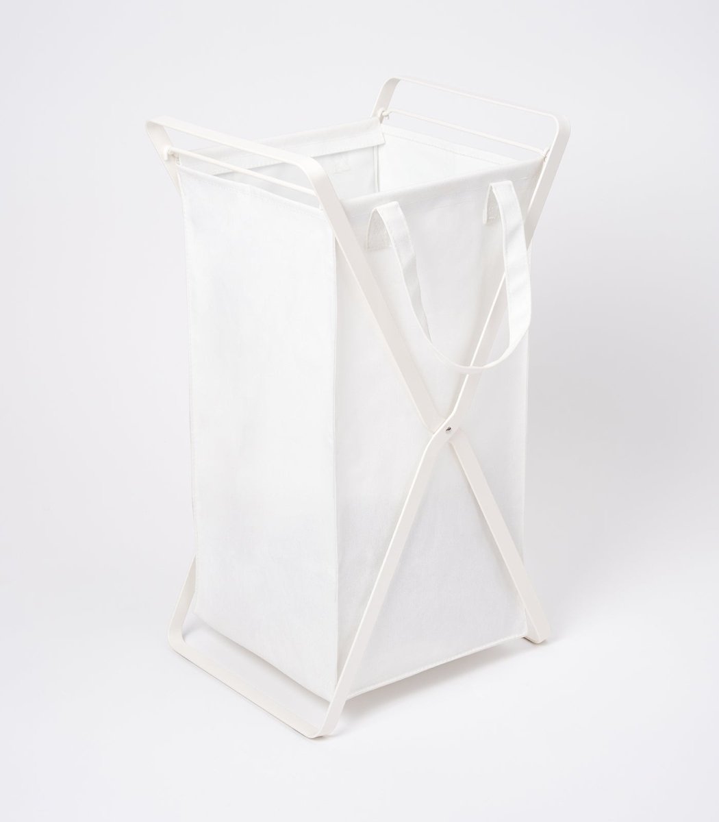Yamazaki Home Laundry Hamper with Cotton Liner