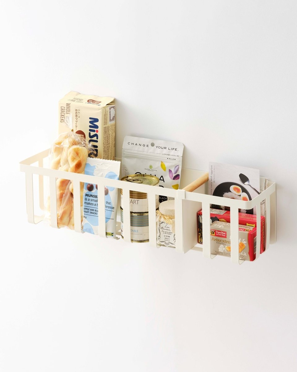 Yamazaki Home Magnetic Steel Storage Basket