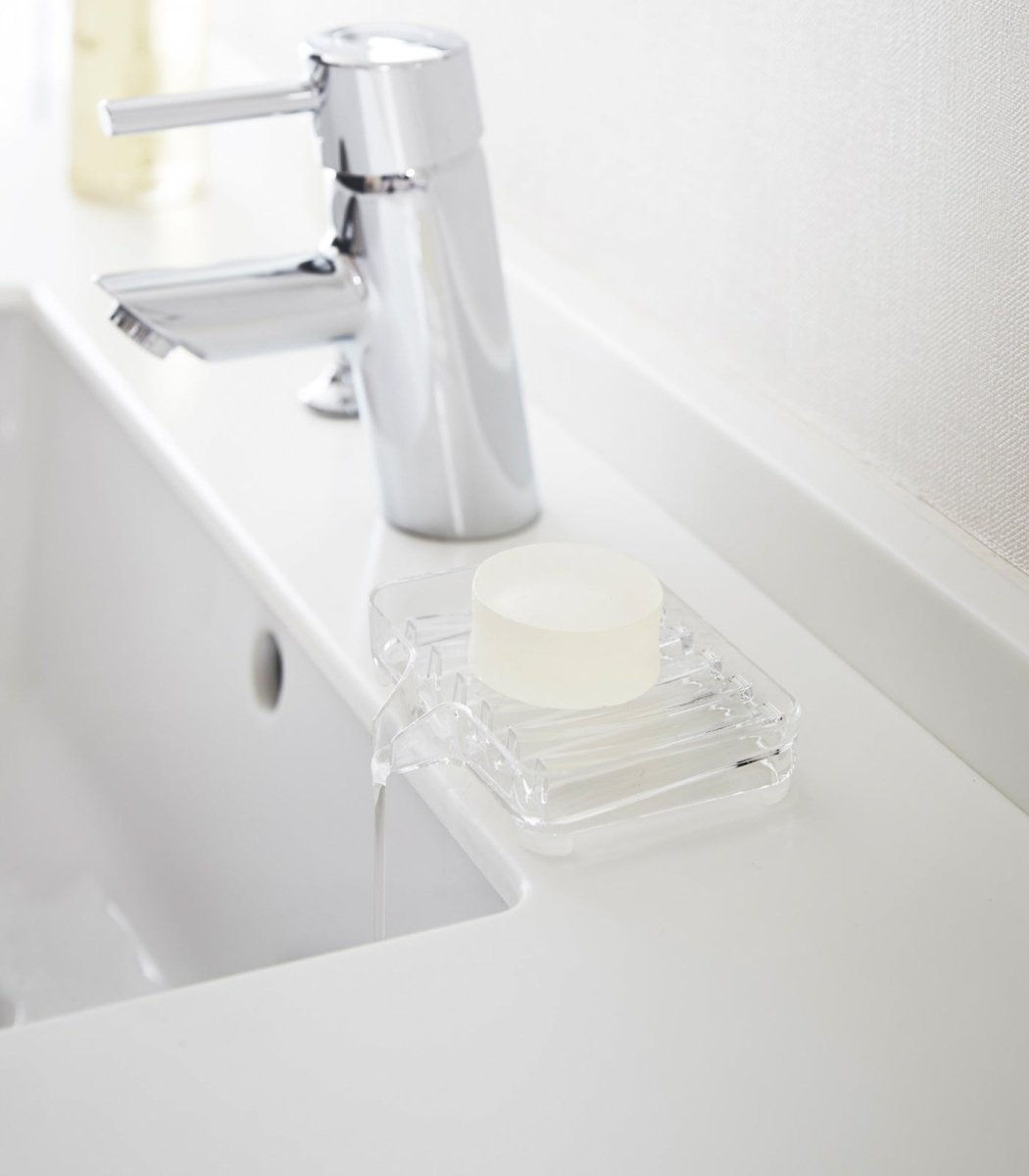 Yamazaki Home Self - Draining Soap Tray - Acrylic