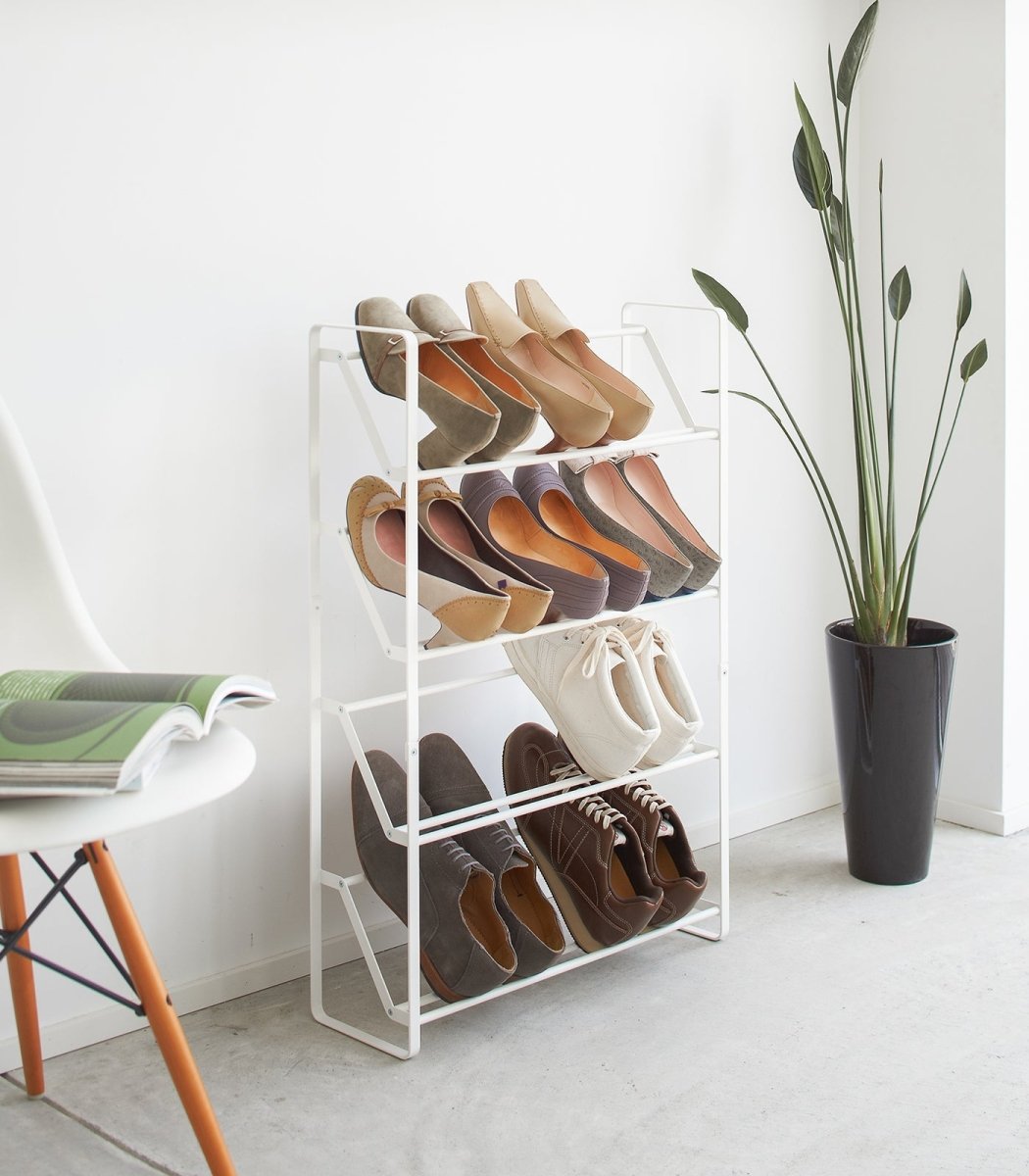 Yamazaki Home Slim Shoe Rack, 31" H
