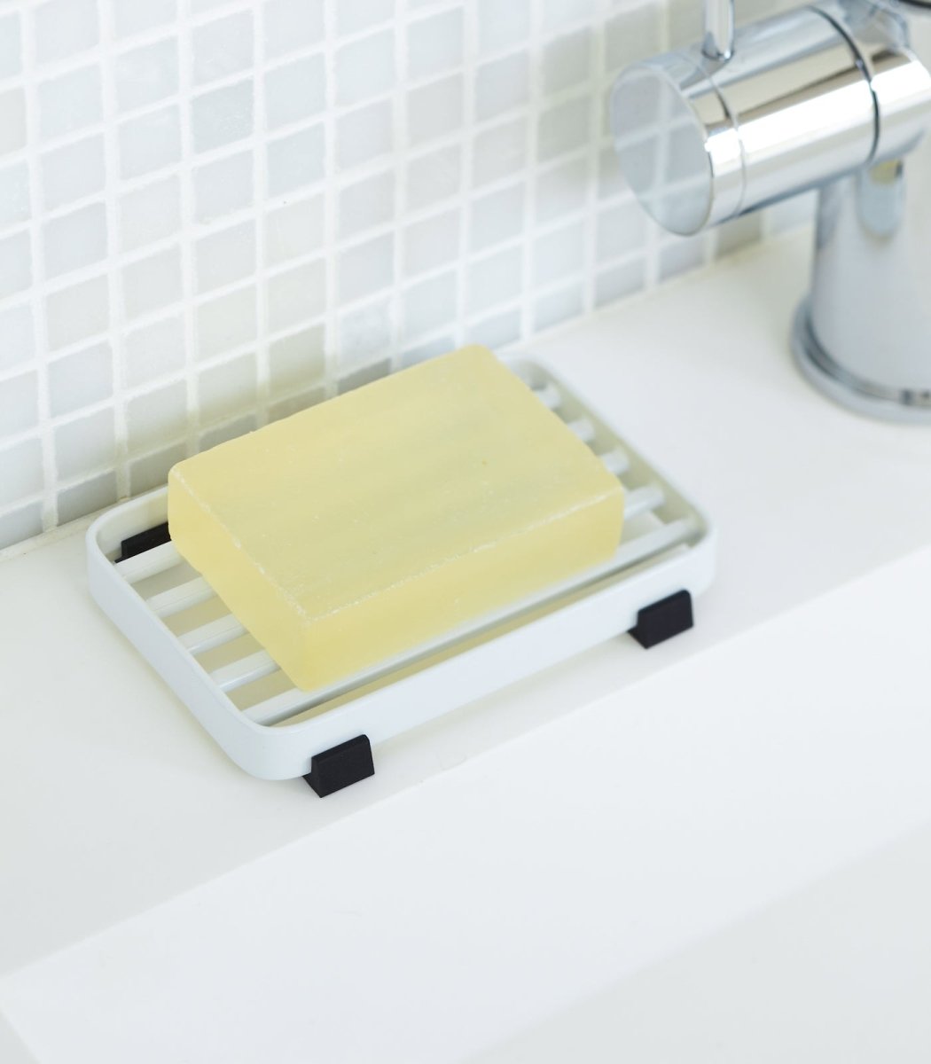 Yamazaki Home Slotted Soap Tray - Steel