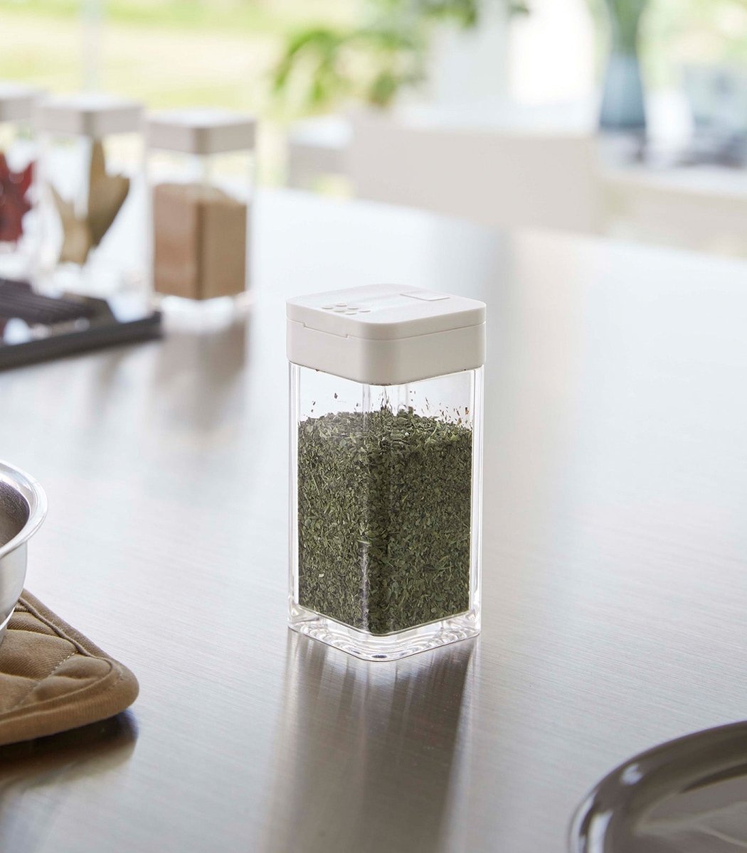 Yamazaki Home Square Spice Jar with Sliding Lid