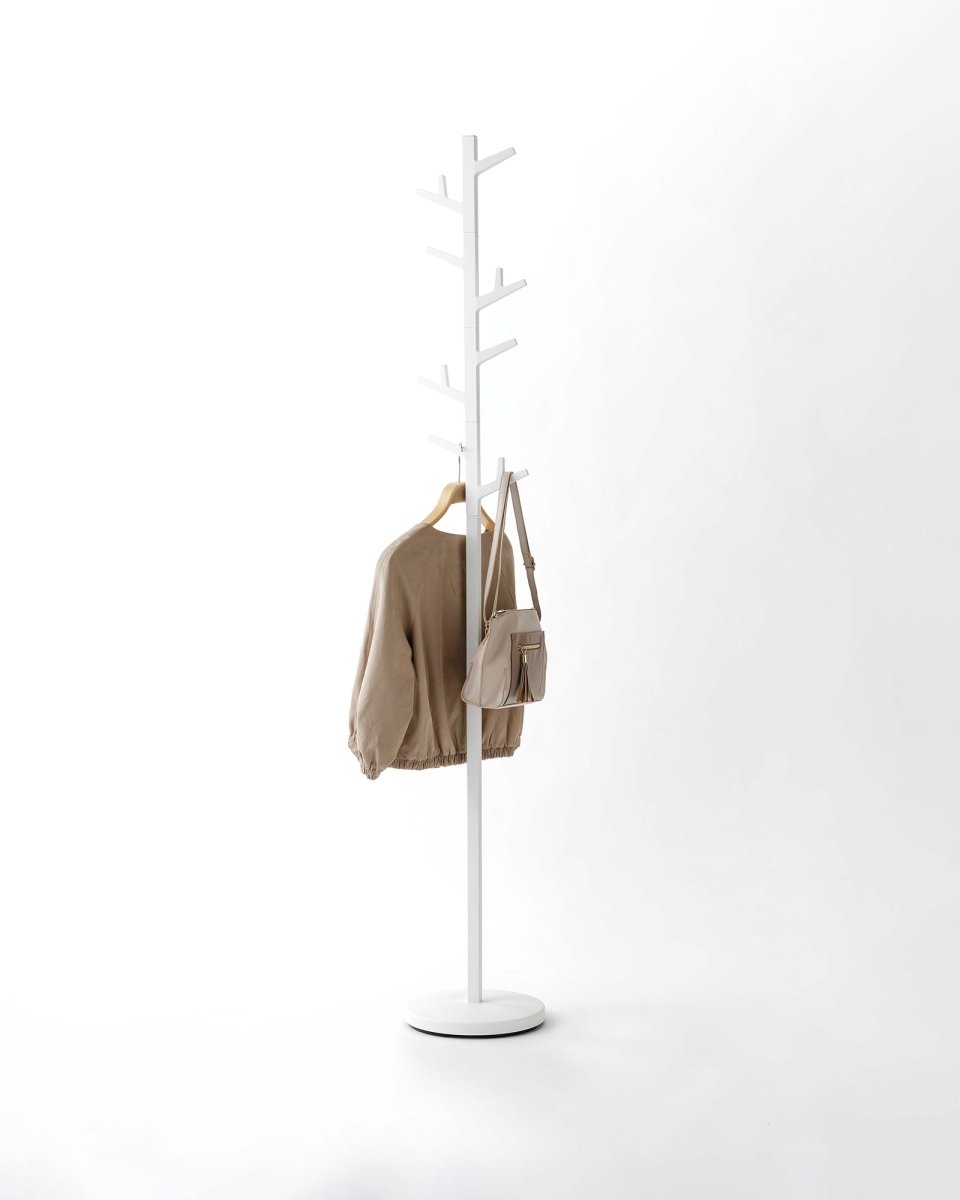 Yamazaki Home Steel Coat Rack, 69" H