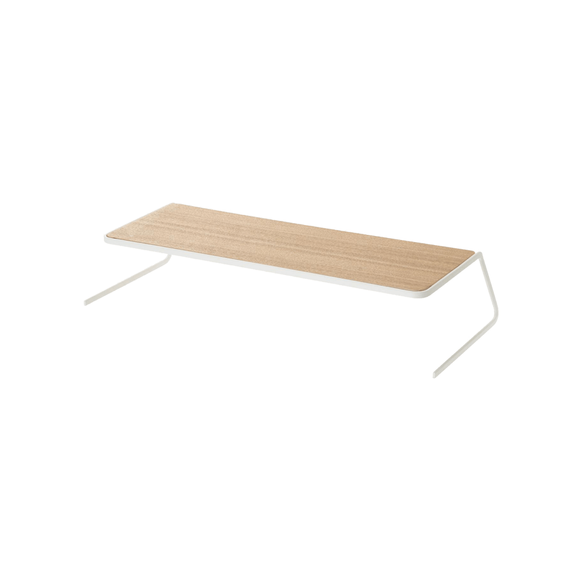 Yamazaki Home Dish Riser - 2 Sizes - Steel + Wood