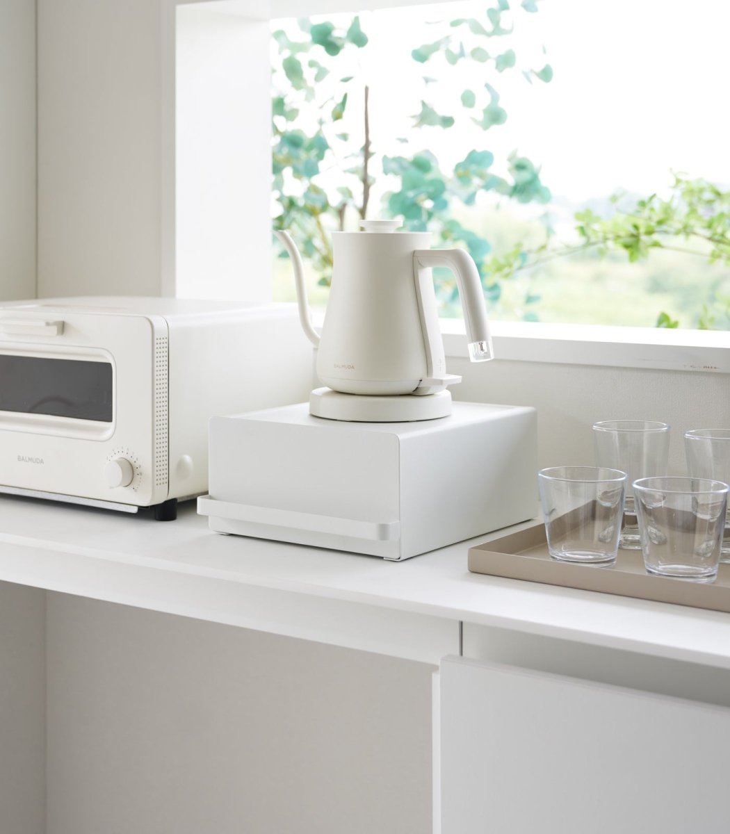 Yamazaki Home Steel Kitchen Countertop Drawer Stand