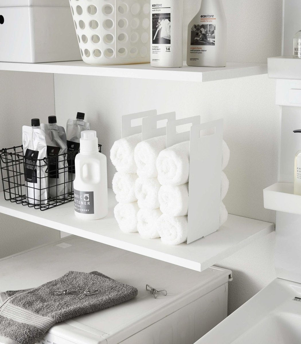 Yamazaki Home Steel Towel Storage Organizer