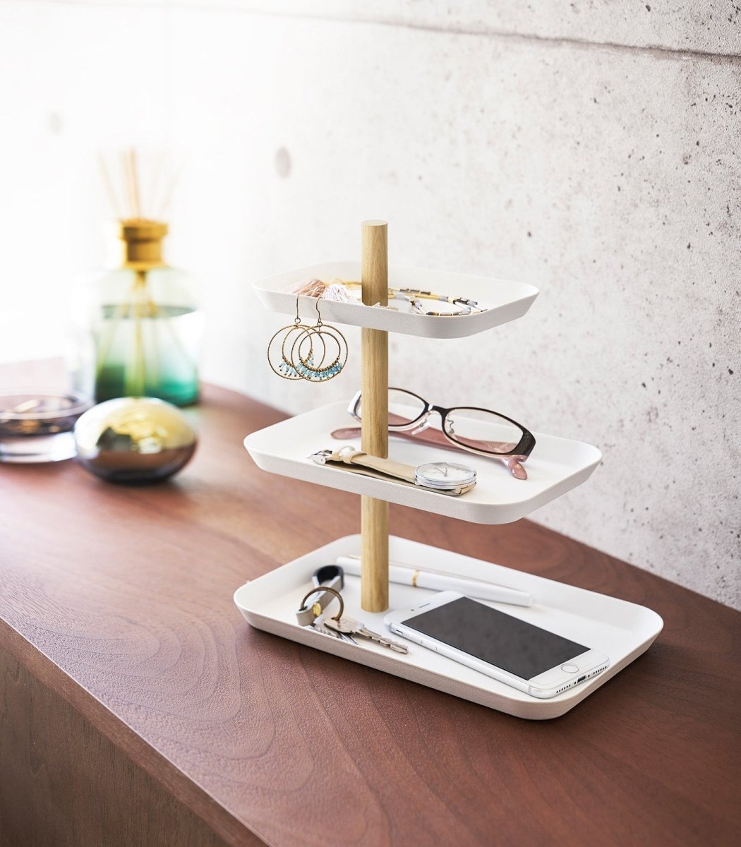 Yamazaki Home Three - Tier Accessory Tray