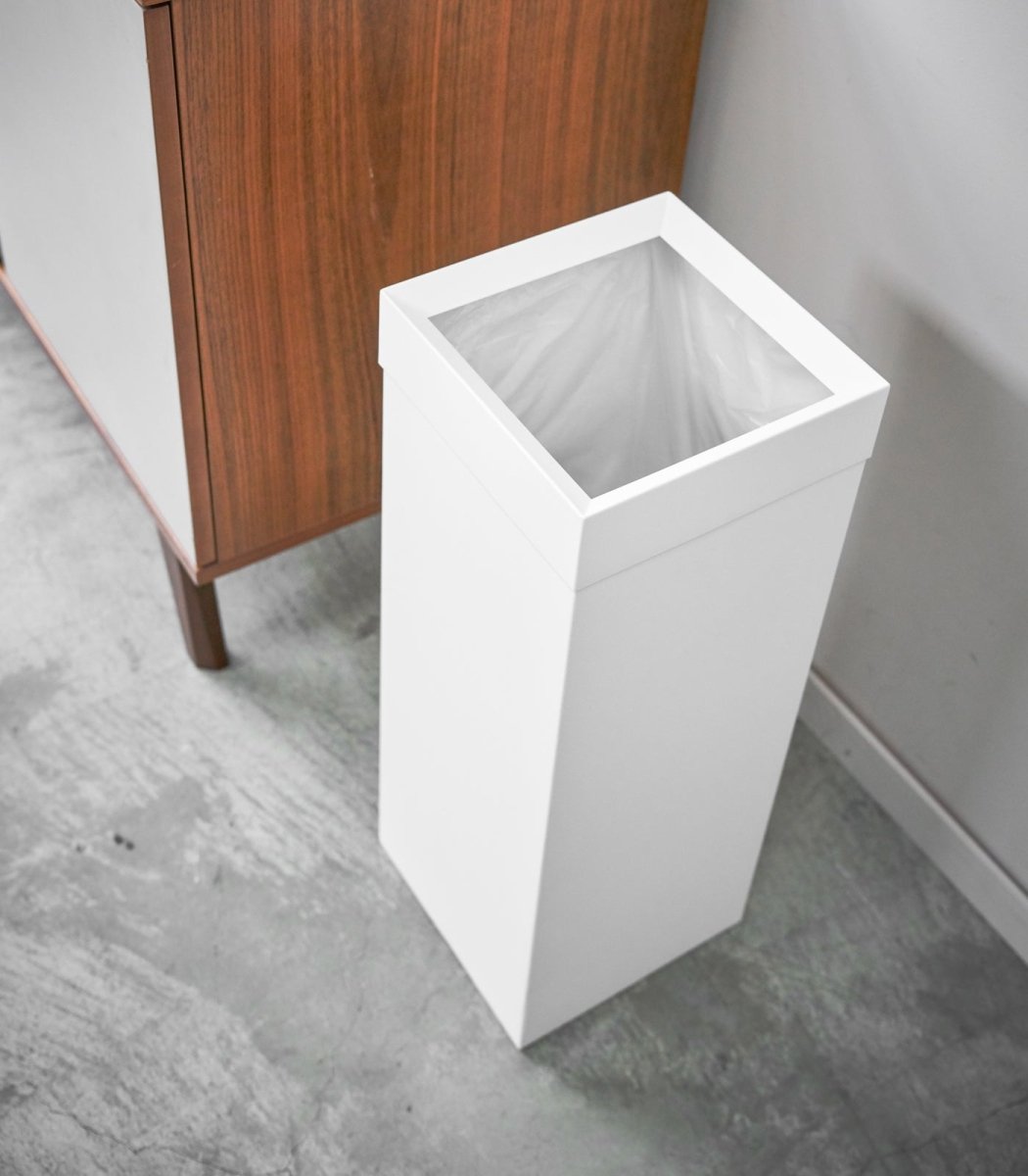 Yamazaki Home Tower Steel Trash Can