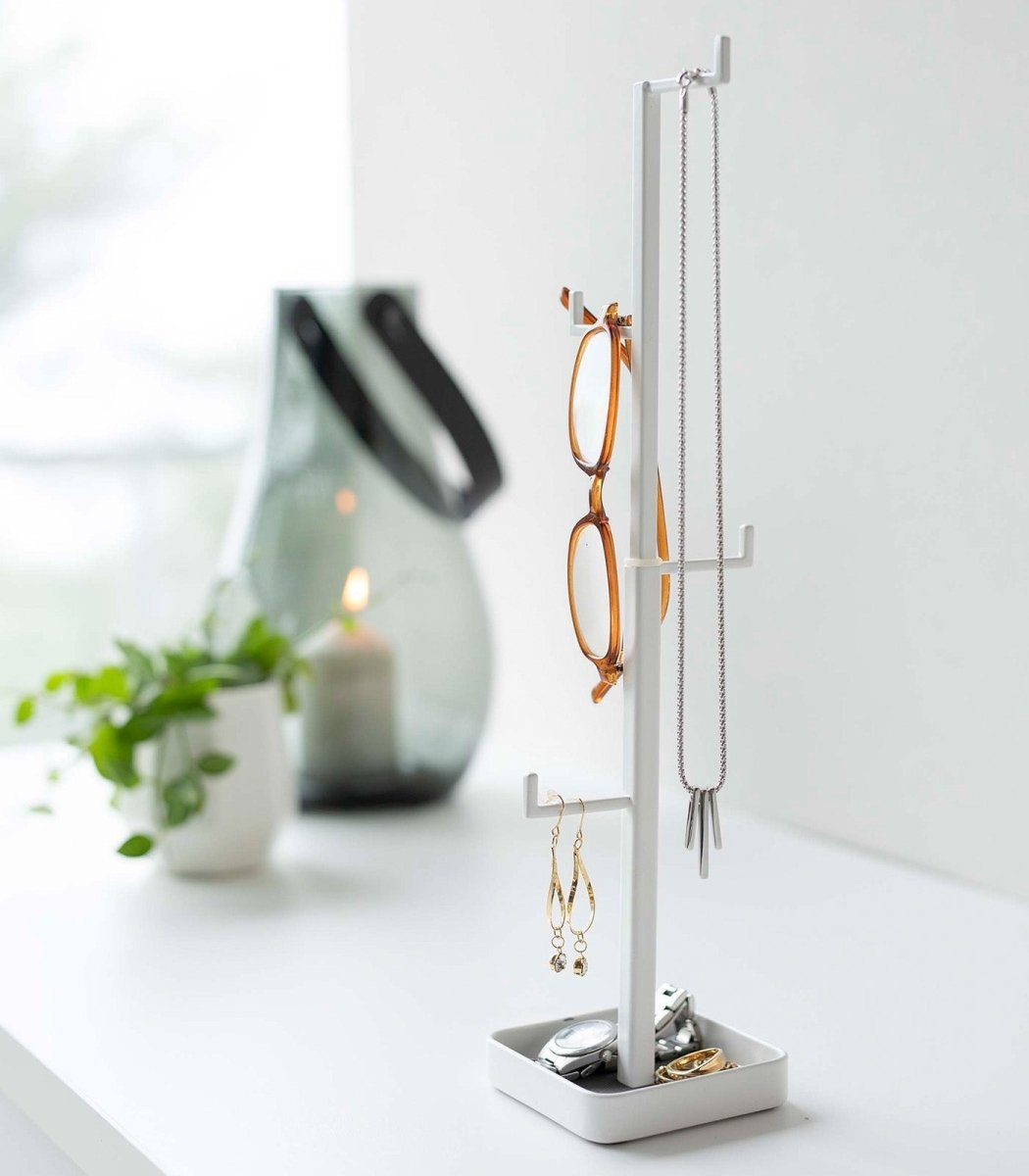 Yamazaki Home Tower Tree Jewelry & Accessory Stand