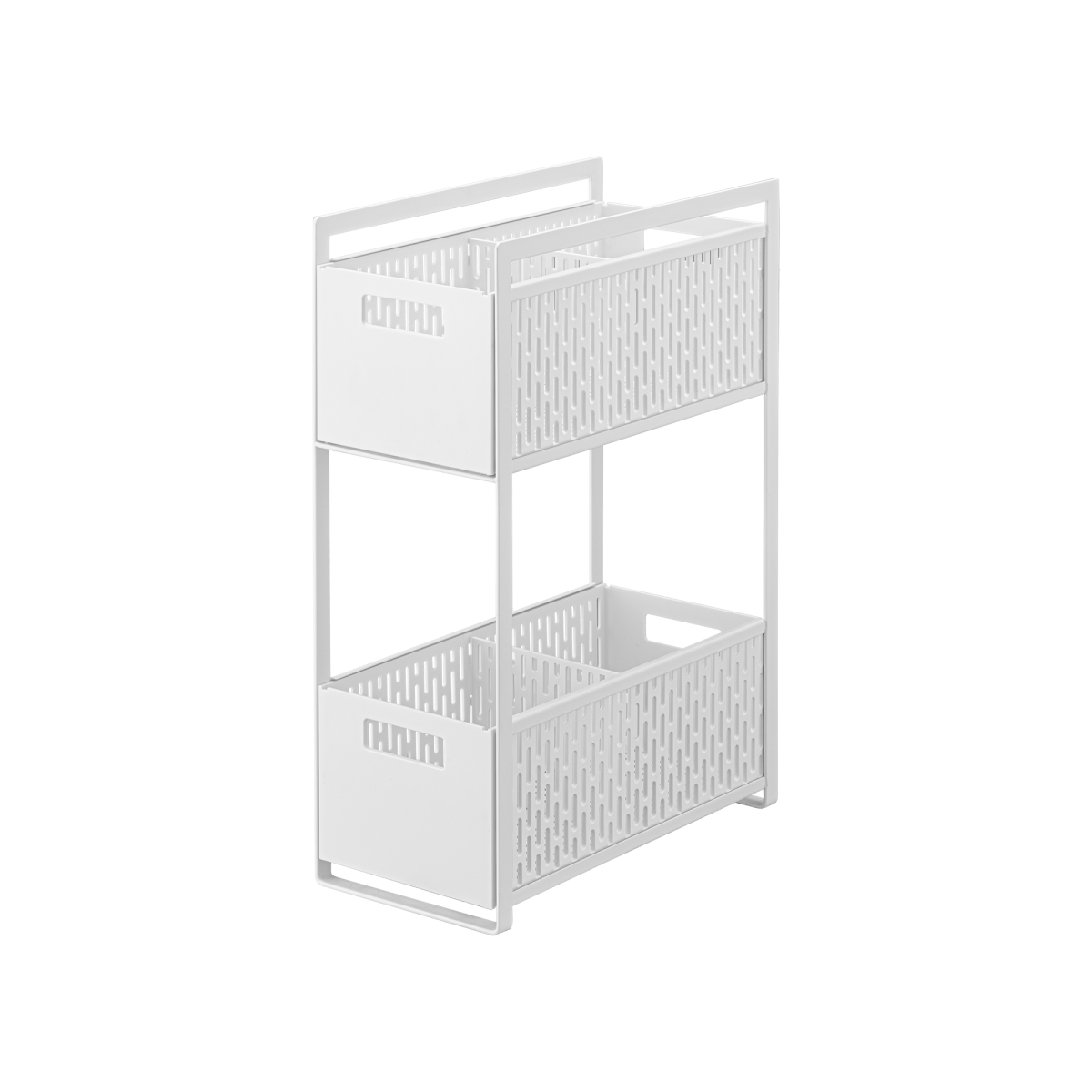 Yamazaki Home Two - Tier Cabinet Storage Basket
