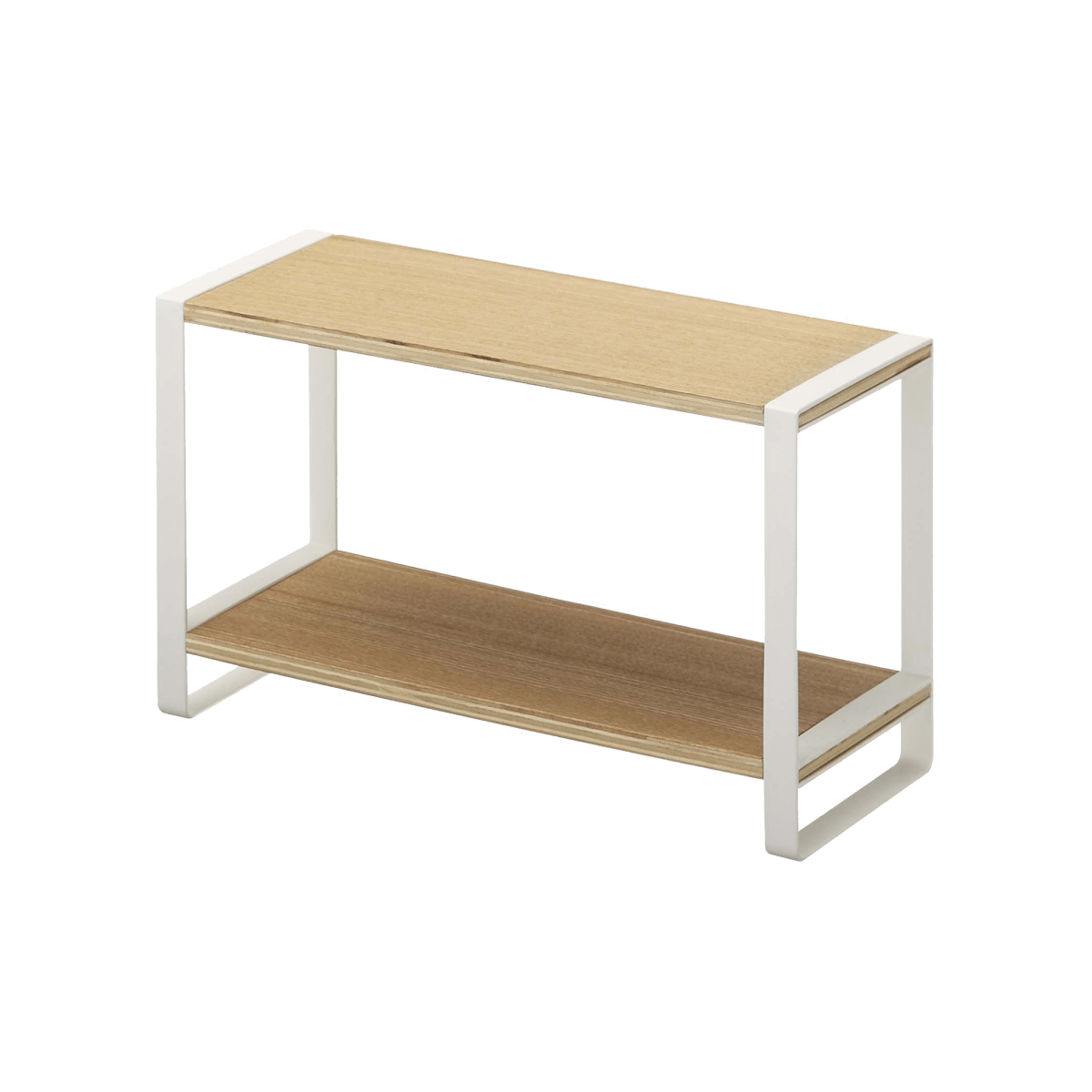 Yamazaki Home Two - Tier Riser - Steel + Wood