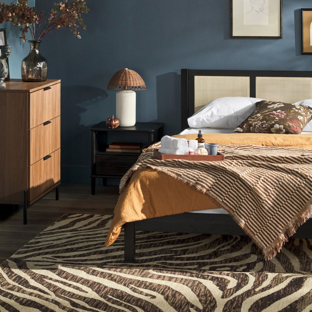 
                      
                        Walker Edison Yasmina Solid Wood Rattan Paneled Platform Bed (Queen or King) - lily & onyx
                      
                    