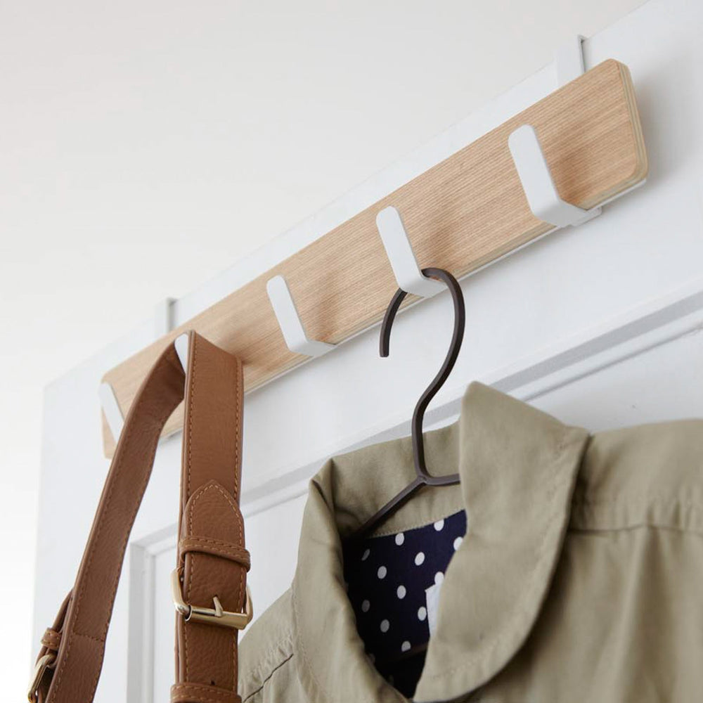 
                      
                        Wood Over-the-Door Rack
                      
                    