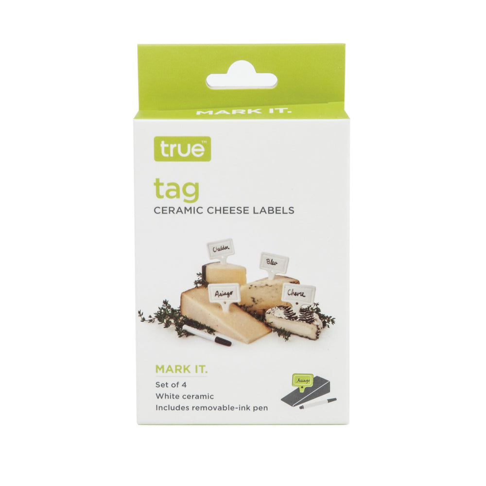 
                      
                        Tag Ceramic Cheese Labels, Set of 4
                      
                    