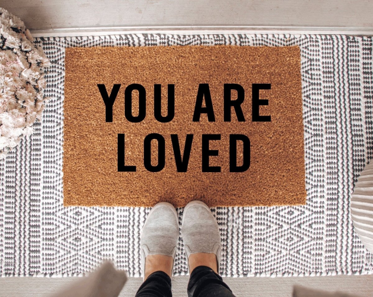 The Doormat Co. You Are Loved Doormat - lily & onyx