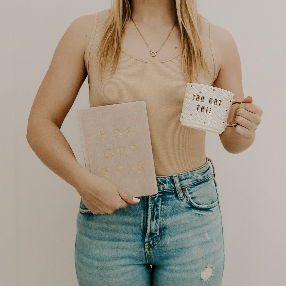 
                      
                        Sweet Water Decor You Got This Fabric Journal - lily & onyx
                      
                    