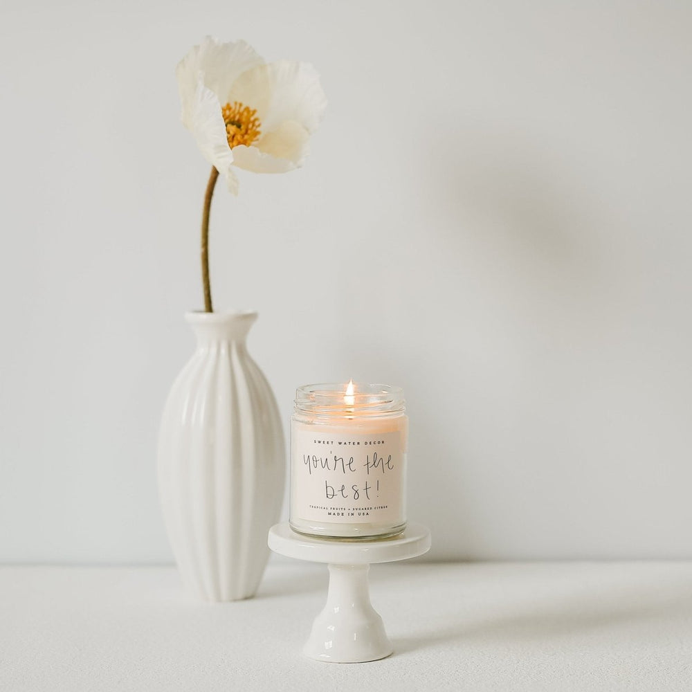 
                      
                        Sweet Water Decor You're The Best! Soy Candle - Clear Jar - 9 oz - lily & onyx
                      
                    