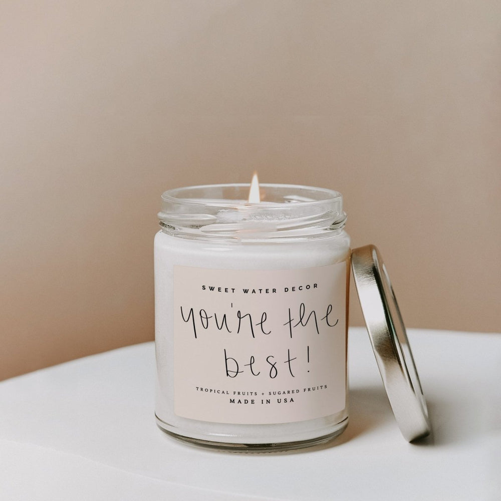 
                      
                        Sweet Water Decor You're The Best! Soy Candle - Clear Jar - 9 oz - lily & onyx
                      
                    