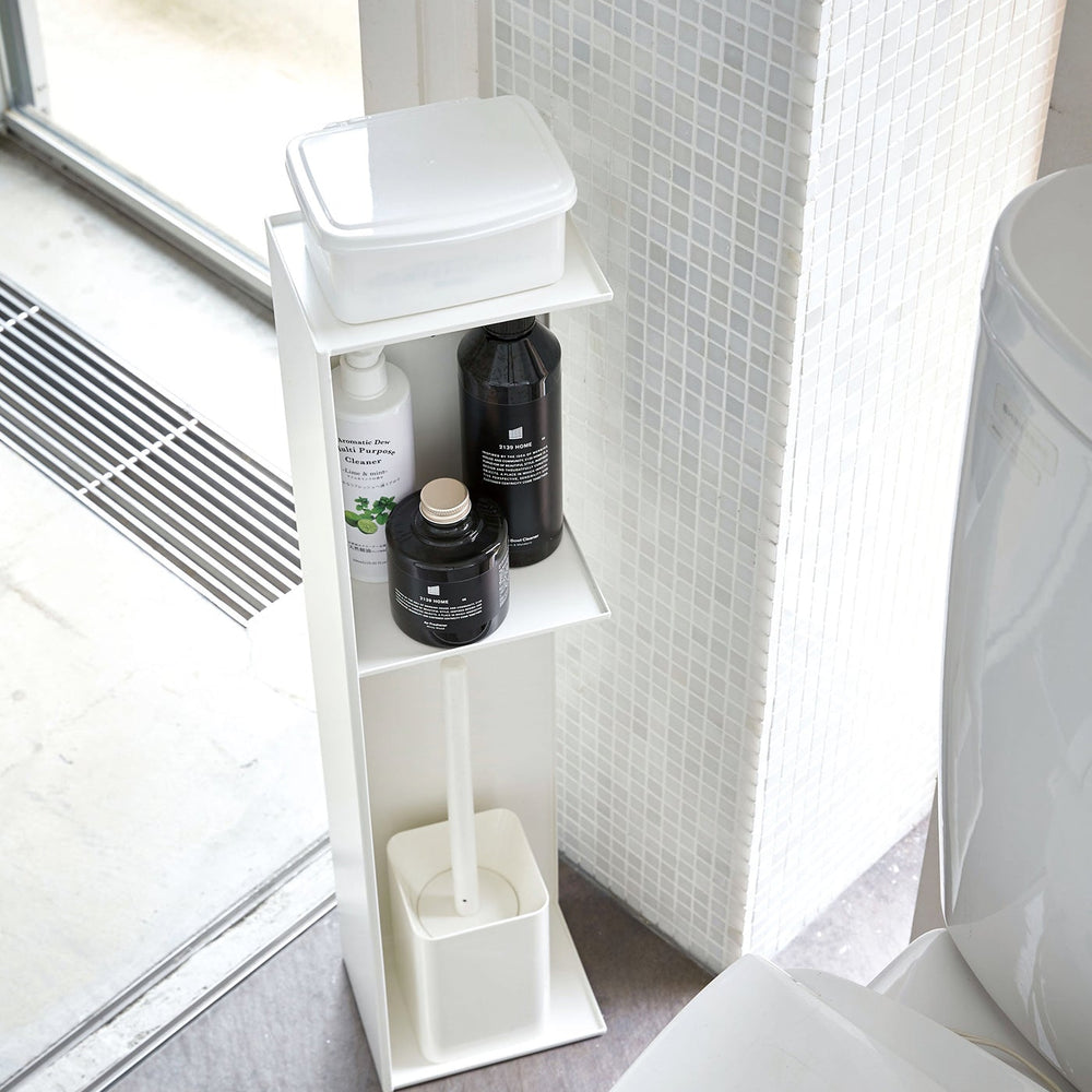 
                      
                        Steel Bathroom Organizer
                      
                    