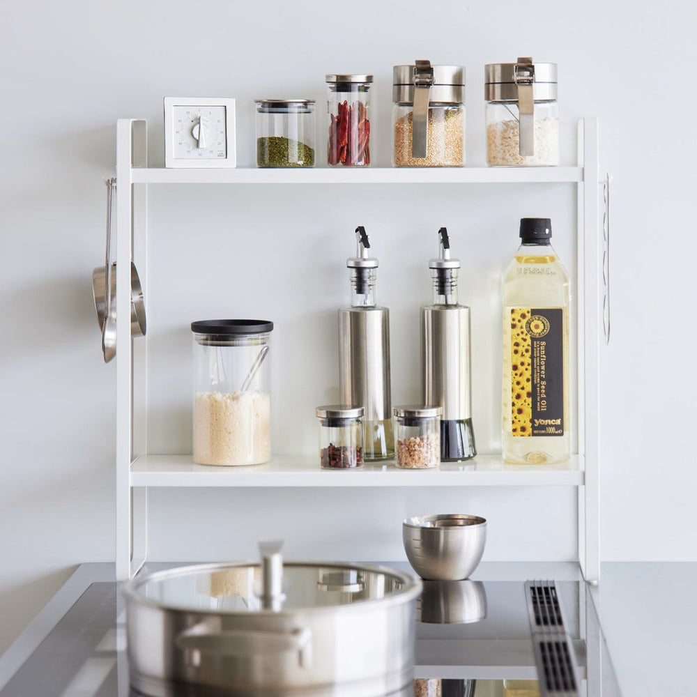 
                      
                        Two-Tier Countertop Rack - Steel
                      
                    