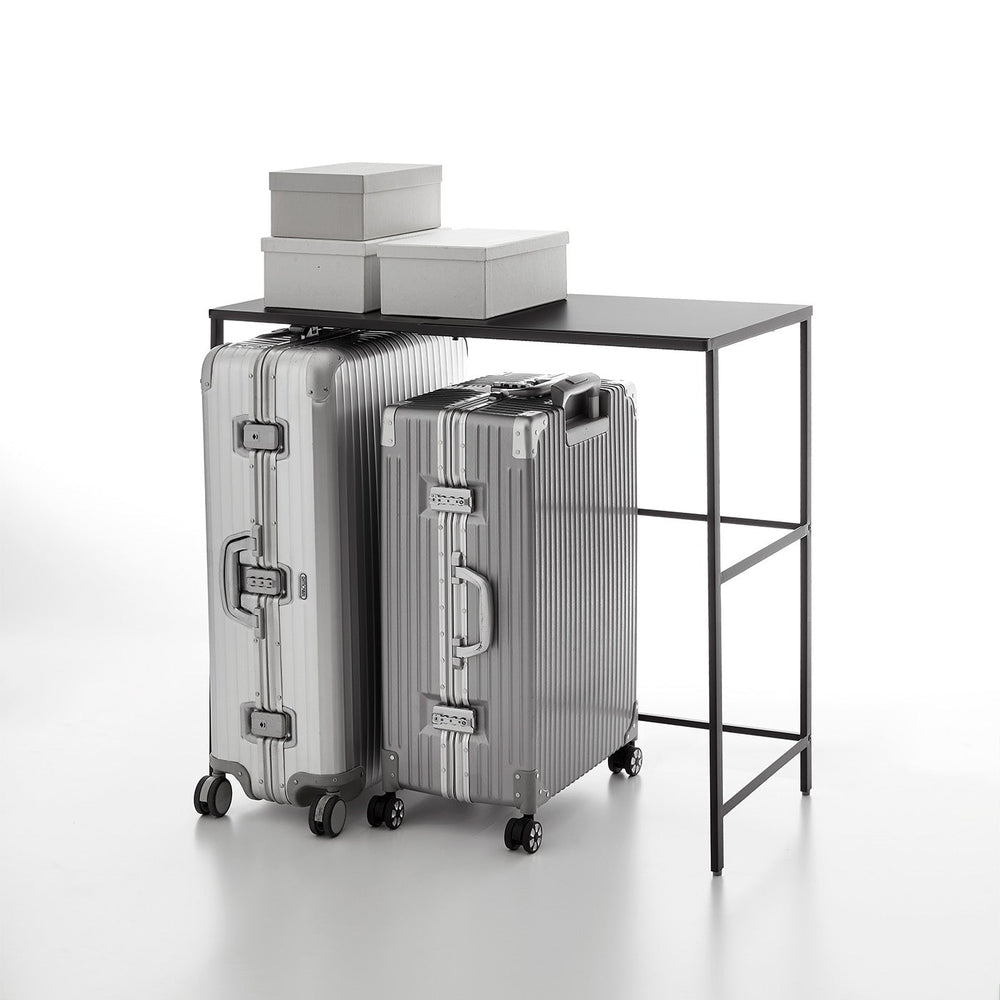 
                      
                        Expandable Steel Suitcase Rack
                      
                    