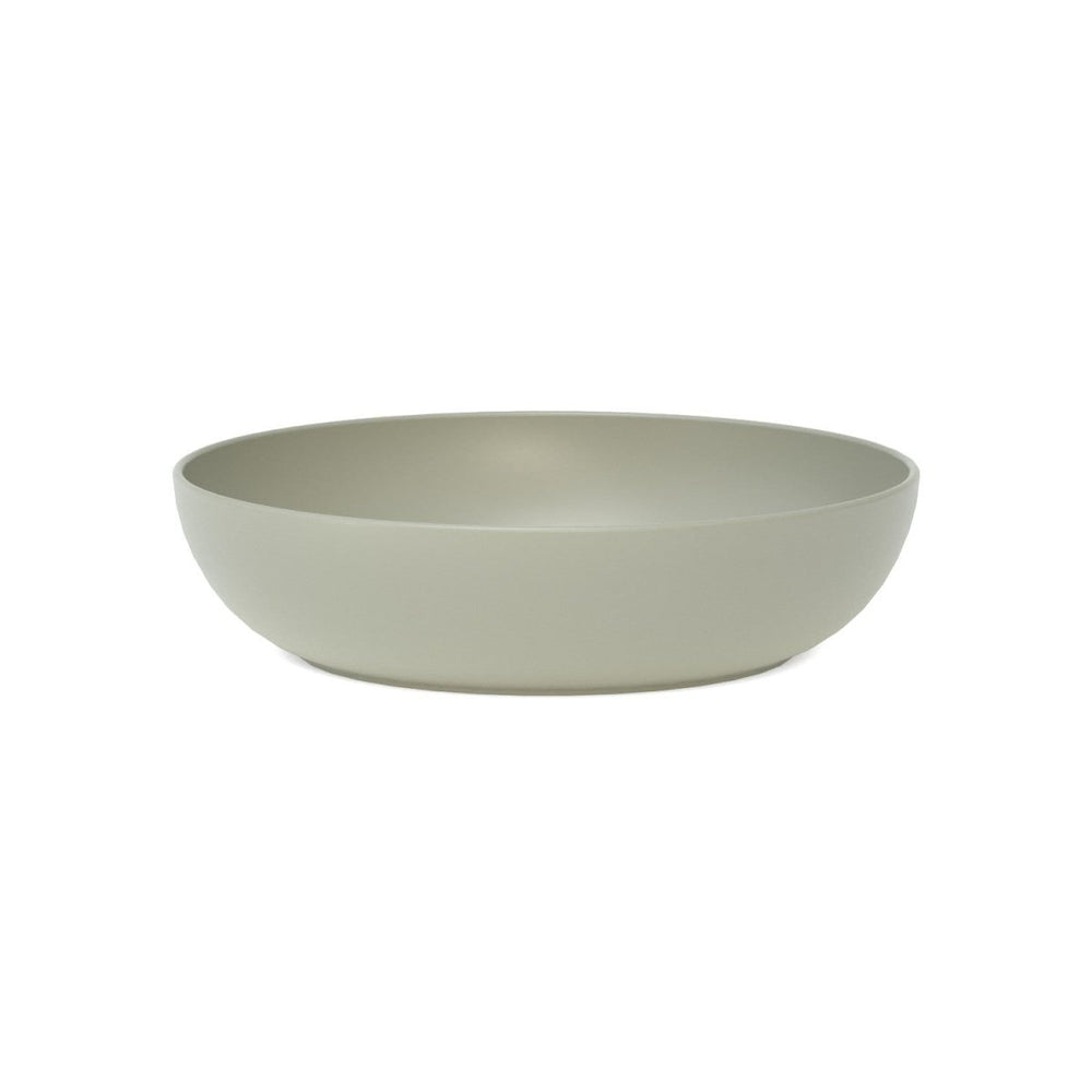 EKOBO 100 oz Round Salad Bowl - Stone - lily & onyx