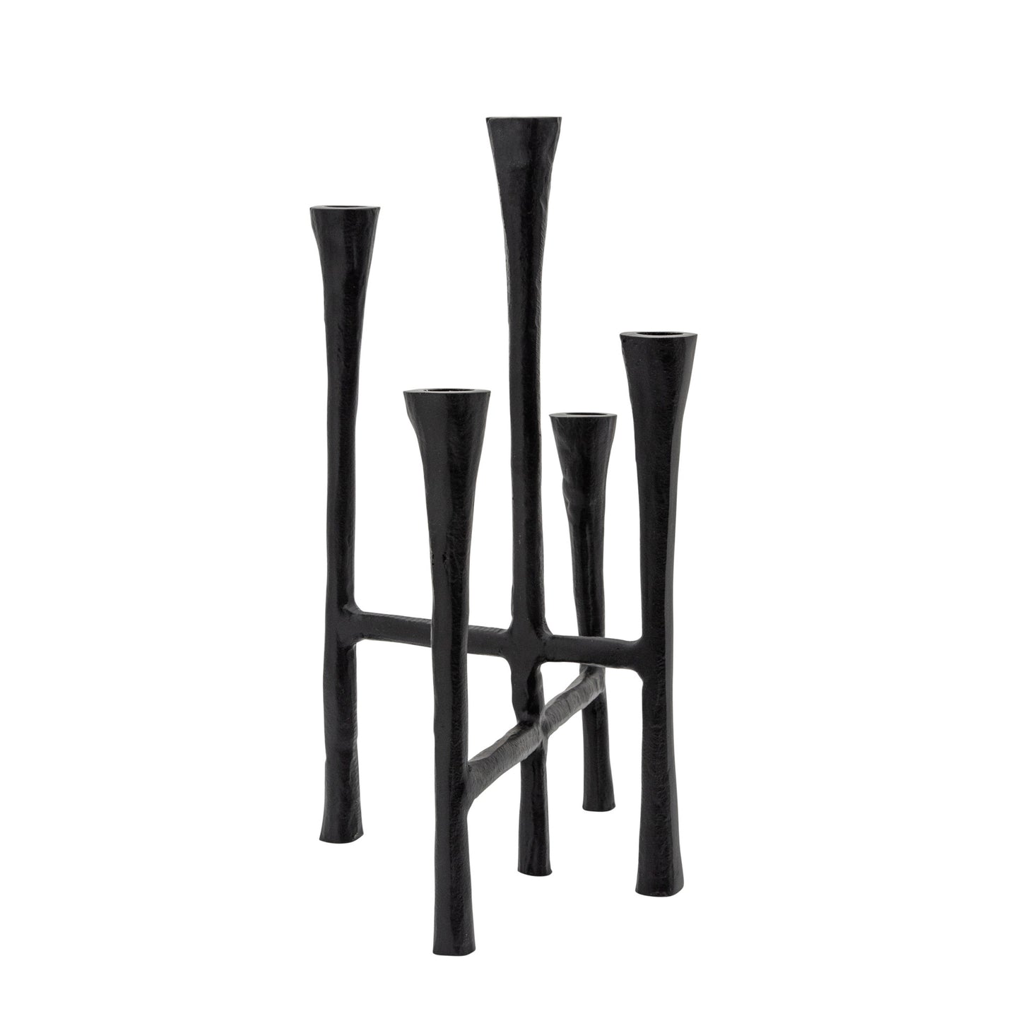 Load image into Gallery viewer, Sagebrook Home Iron Metal 5-Candlestick Stand - lily &amp;amp; onyx
