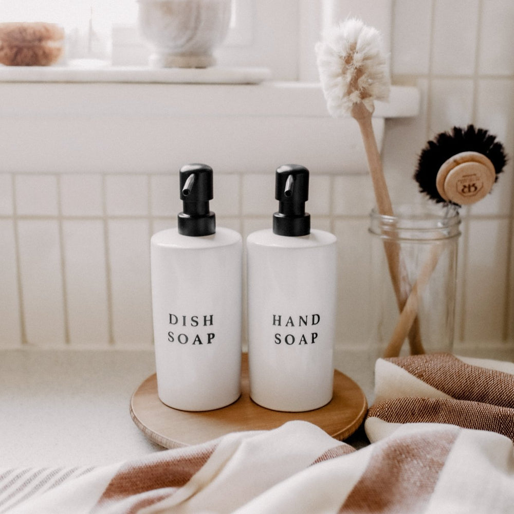 
                      
                        Sweet Water Decor 15oz White Stoneware Dish Soap Dispenser - lily & onyx
                      
                    