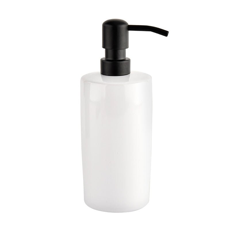 Load image into Gallery viewer, Sweet Water Decor 15oz White Stoneware Hand Soap Dispenser - lily &amp;amp; onyx
