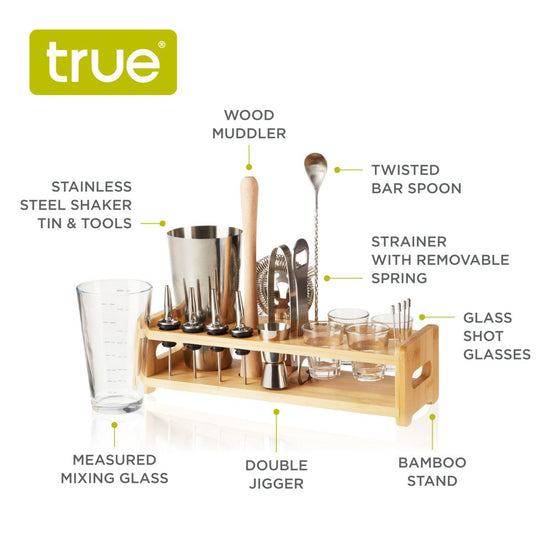 TRUE 20 Piece Ultimate Barware Set - lily & onyx