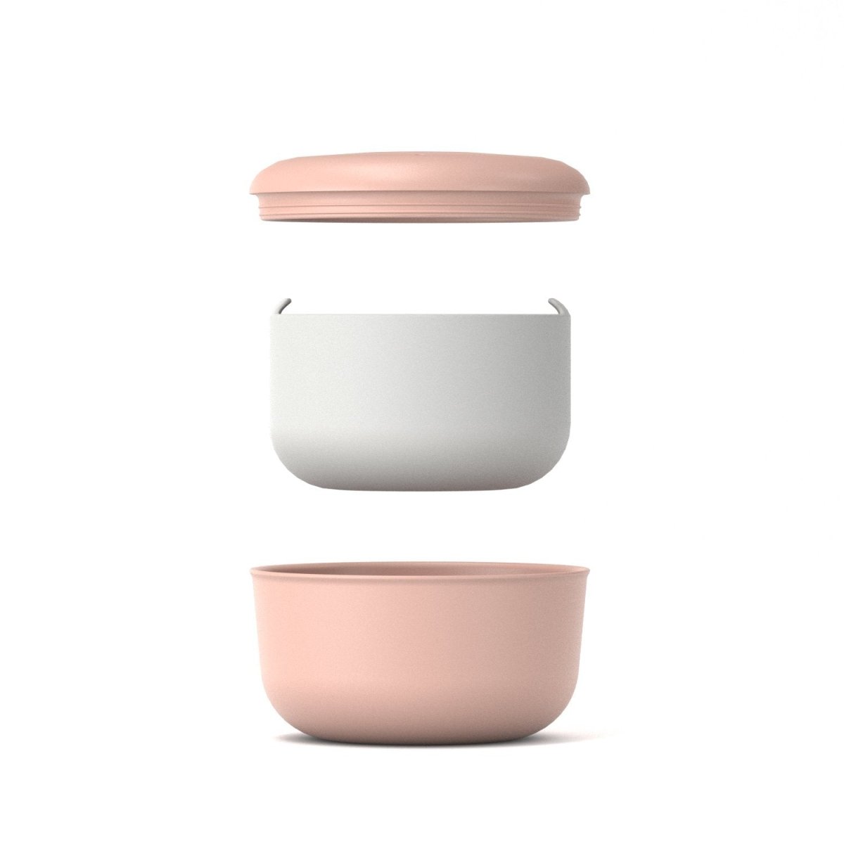 EKOBO 25 oz Lunch Set with Heat-Safe Insert - Blush - lily & onyx