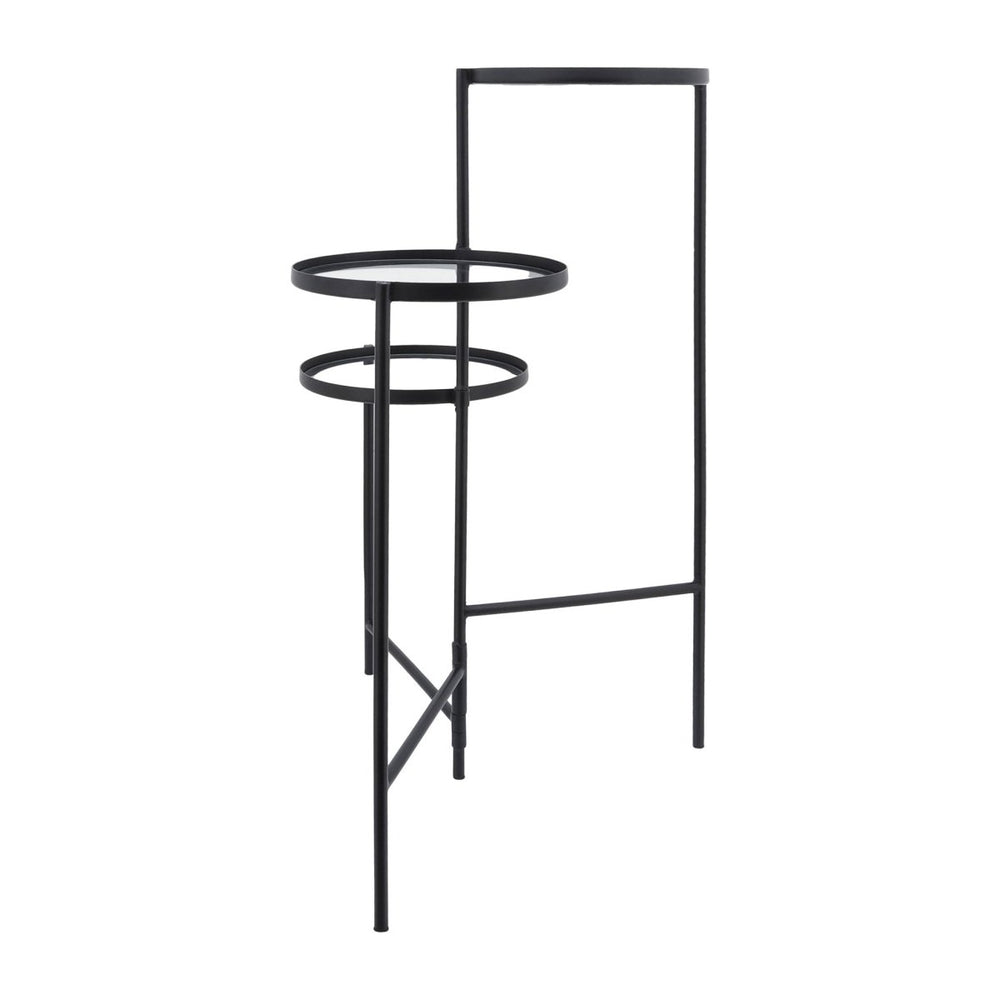 
                      
                        Sagebrook Home 3-Tier Black Metal & Glass Plant Stand, 32"H - lily & onyx
                      
                    