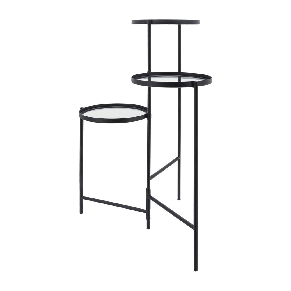 
                      
                        Sagebrook Home 3-Tier Black Metal & Glass Plant Stand, 32"H - lily & onyx
                      
                    