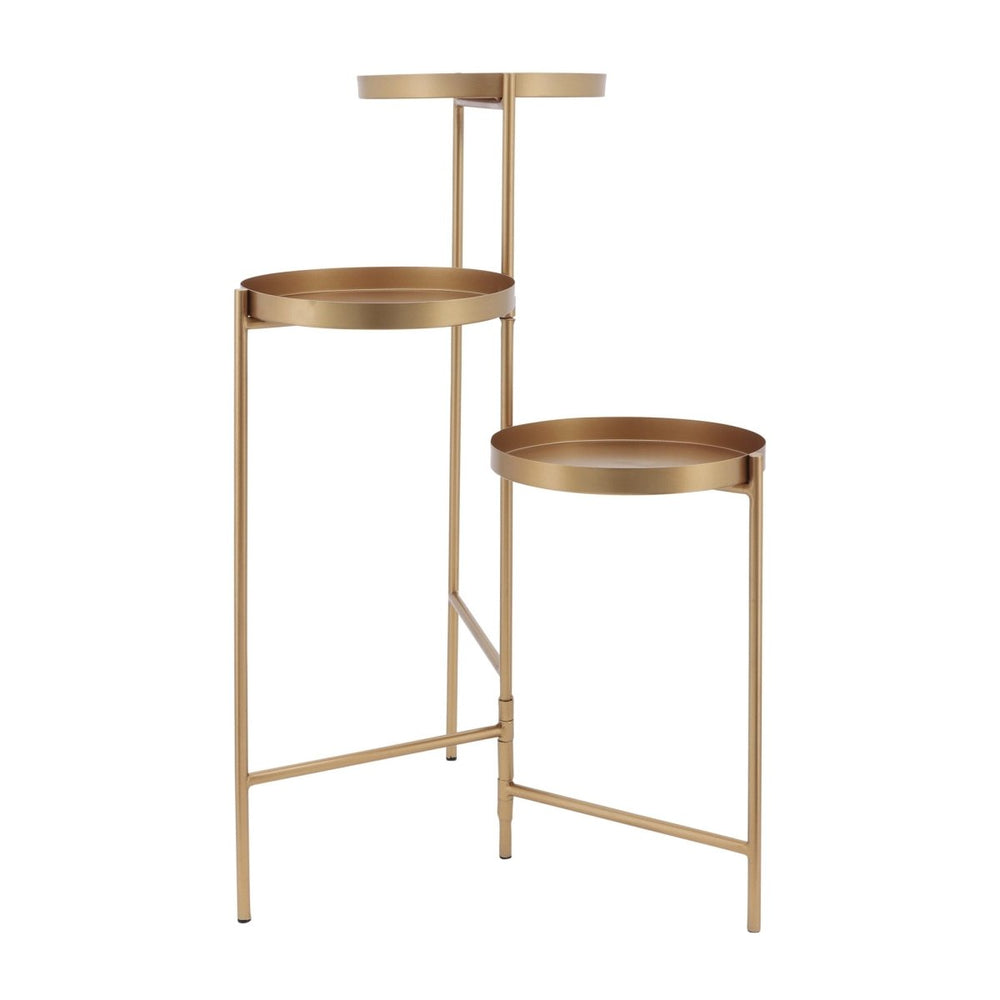 
                      
                        Sagebrook Home 3-Tier Iron Metal Plant Stand, 32"H - lily & onyx
                      
                    
