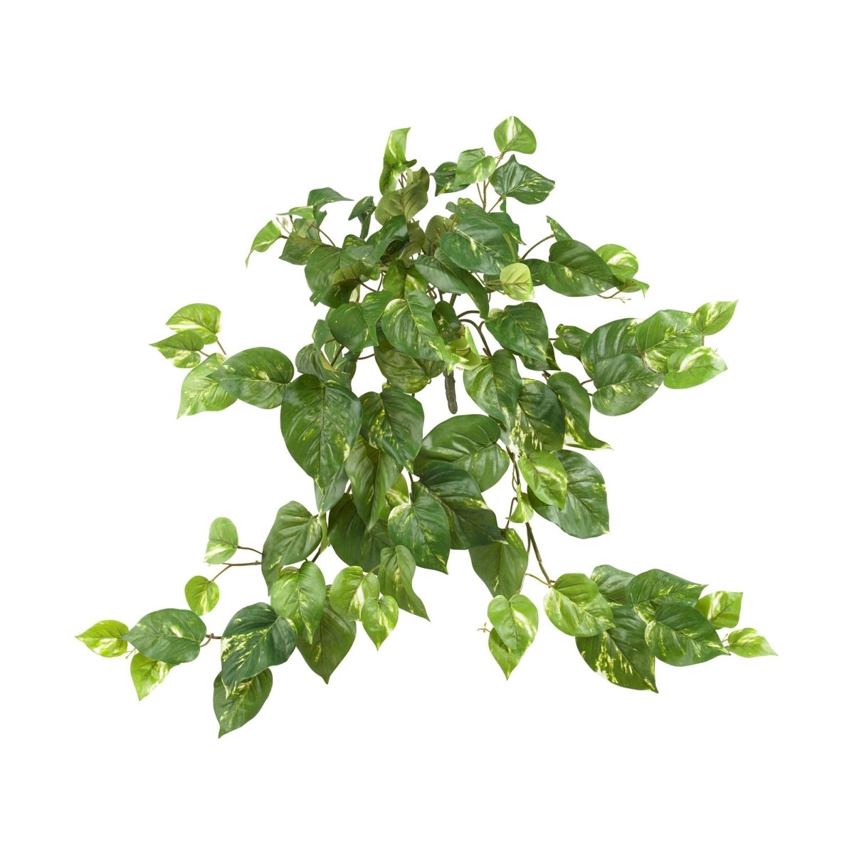 Nearly Natural 30” Pothos Hanging Bush, Set Of 3 - lily & onyx