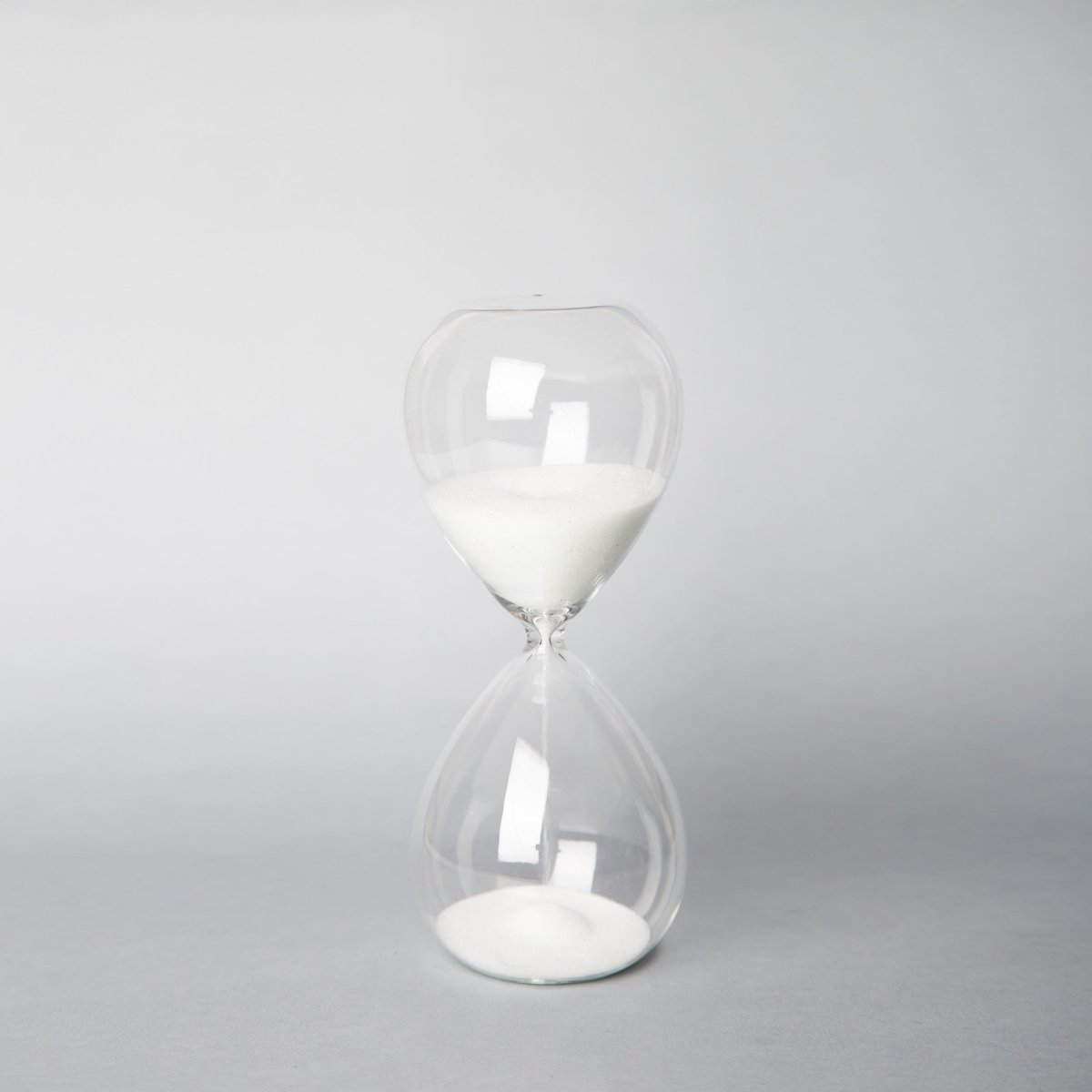 Porto Boutique 407 - White Sand Glass Timer - lily & onyx