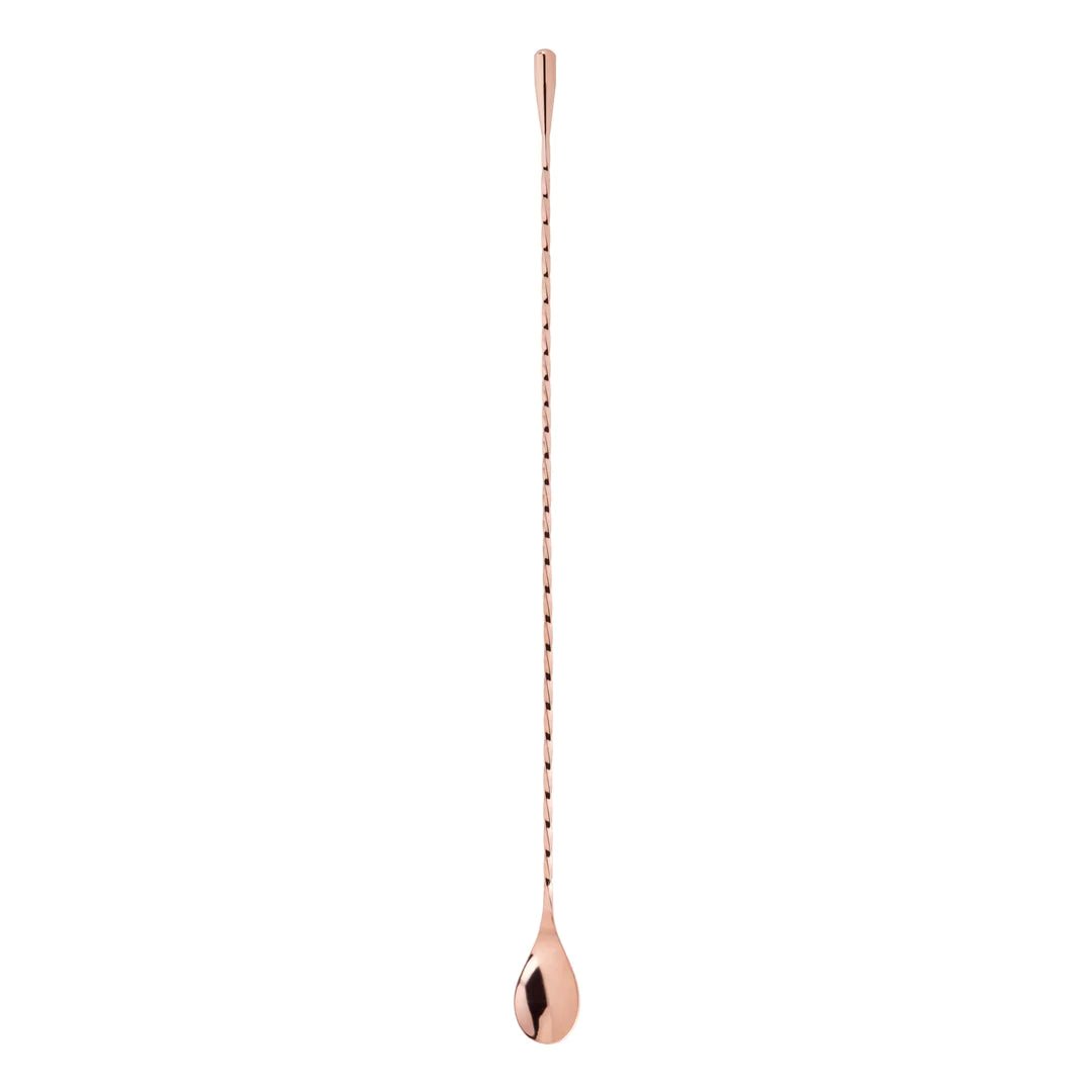 Viski 40cm Copper Weighted Barspoon - lily & onyx