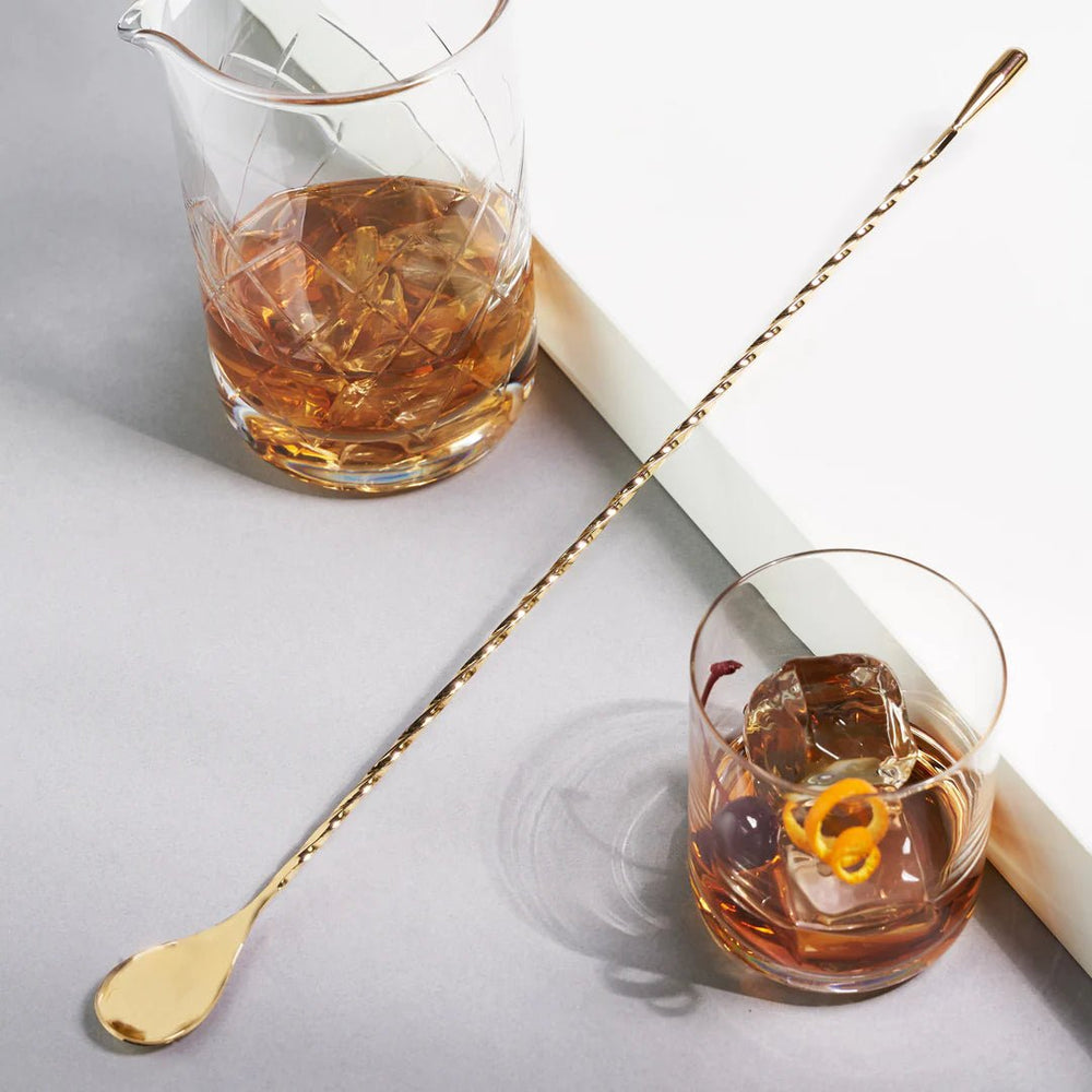 Viski 40cm Gold Weighted Barspoon - lily & onyx