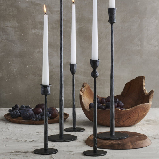texxture Jasper Taper Candle Holder - lily & onyx
