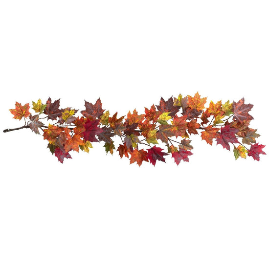 Nearly Natural 60” Maple Leaf Garland - lily & onyx