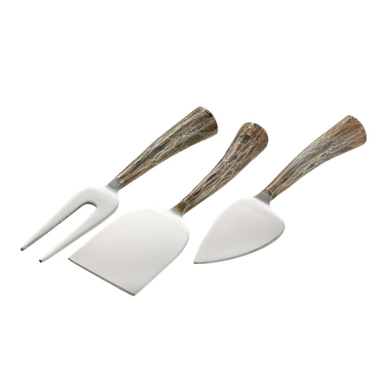 texxture Hildgrim Cheese Knives, Set Of 3 - lily & onyx