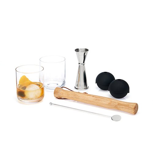 Viski 7 Piece Muddled Cocktail Set - lily & onyx